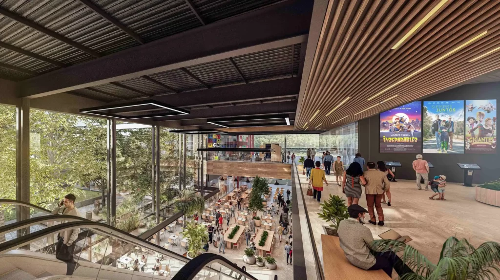 Aventura Shopping interior