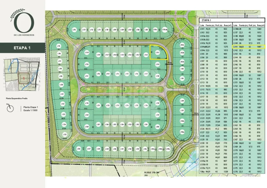 Terreno en Los Olivos de los Horneros Etapa 1 - Reventa · Terreno en Los Olivos de los Horneros