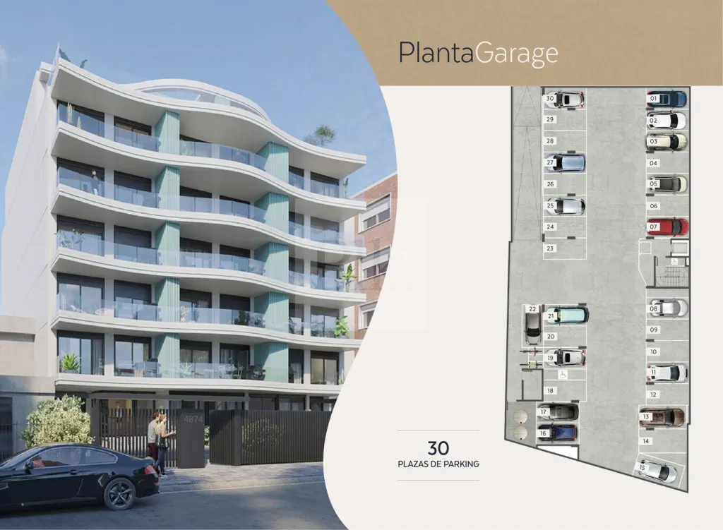 Apartamento de 1 quarto no Cordelia, Malvín · Apartamento em Malvín