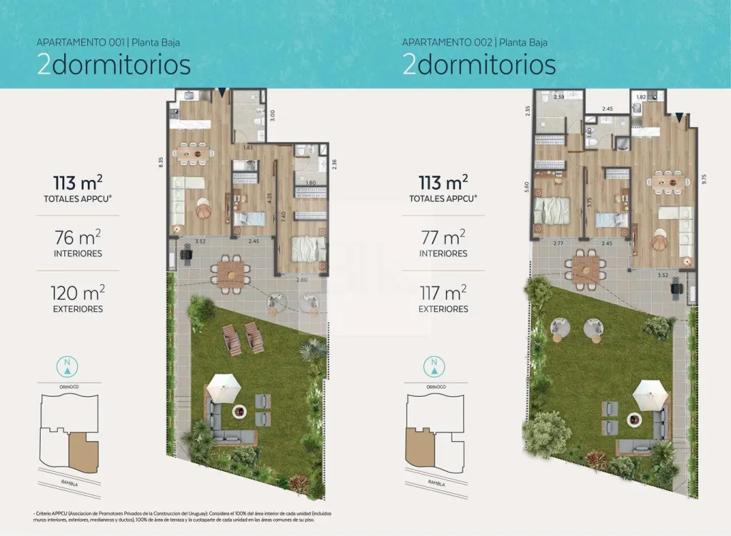 2-bedroom apartment with garden at Cordelia, Malvín · Apartment in Malvín