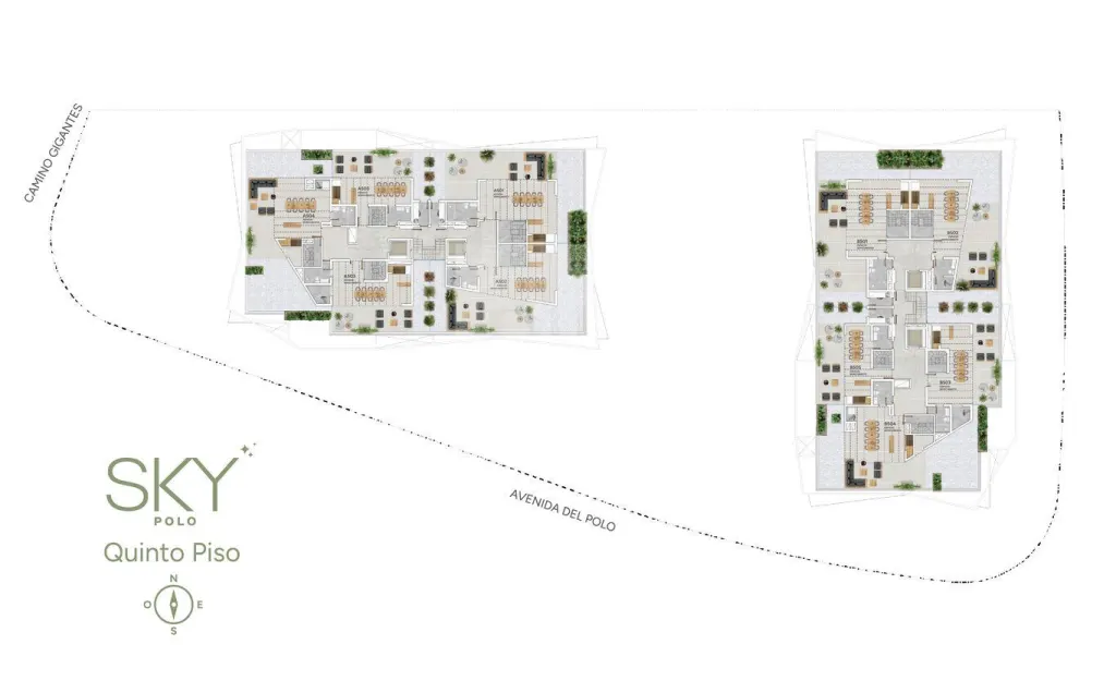 Duplex de 3 quartos com rooftop no Sky Polo, Carrasco · Apartamento em Los Olivos