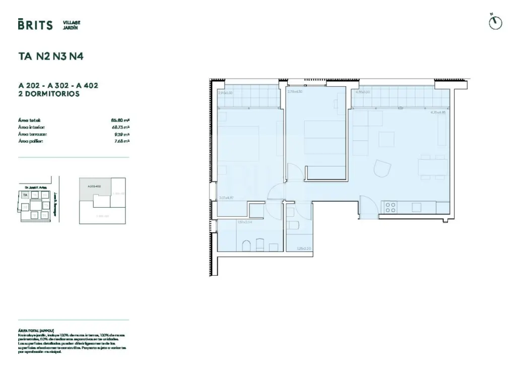 2-bedroom apartment at Brits Village, Carrasco Norte · Apartment in Carrasco Norte