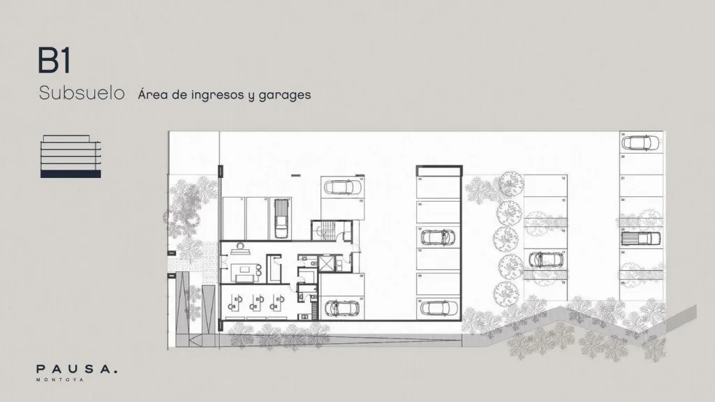 Pausa Montoya - Apartamento de 2 dormitorios con jardín · Apartamento en Montoya