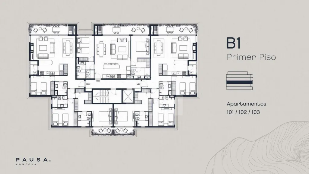 Apartamento de 3 quartos no Pausa Montoya · Apartamento em Montoya