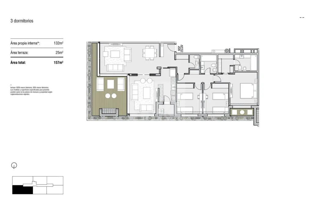3-bedroom apartment in Carrasco · Apartment in Carrasco Norte