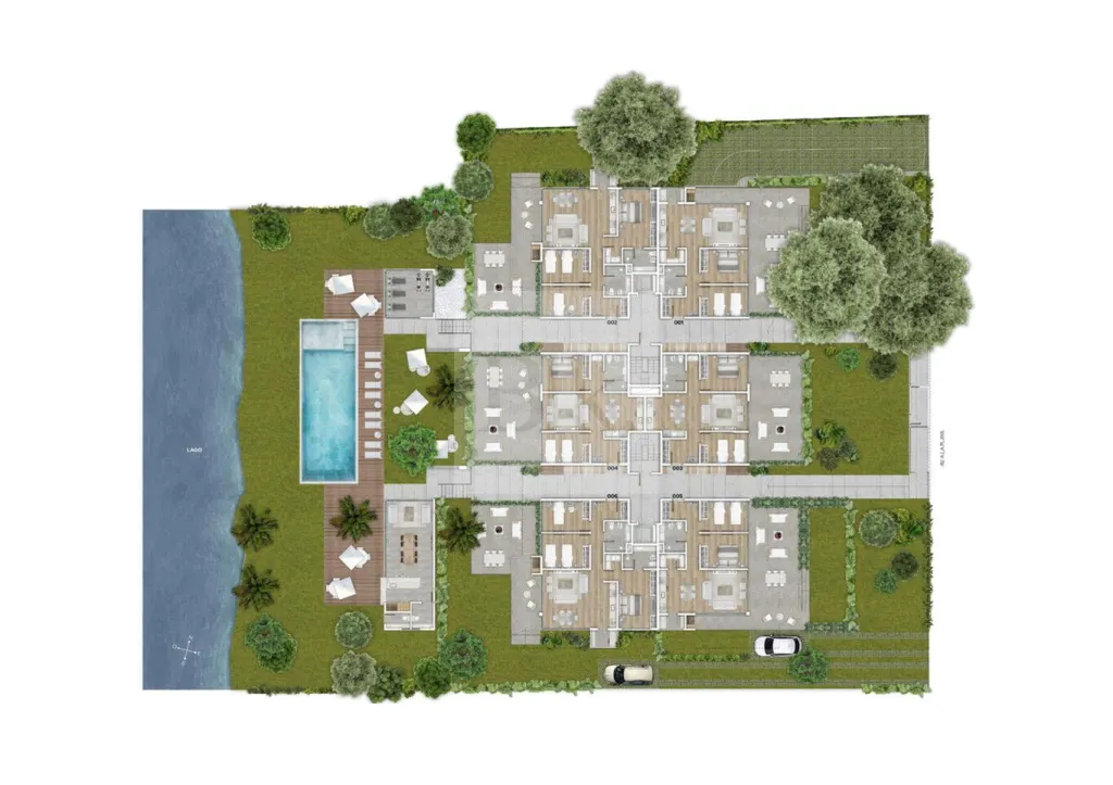 LE LAC – Apartamentos de 3 Quartos à Venda com Terraço · Apartamento em Canelones